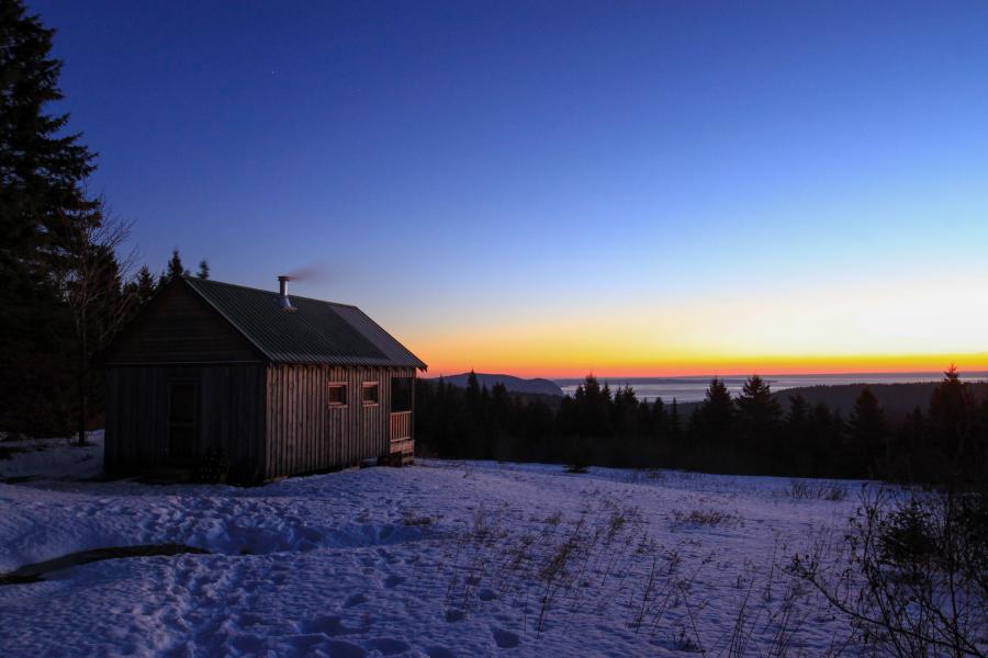 Hastings Cabin at Fundy National Park (James Donald, HikingNB)