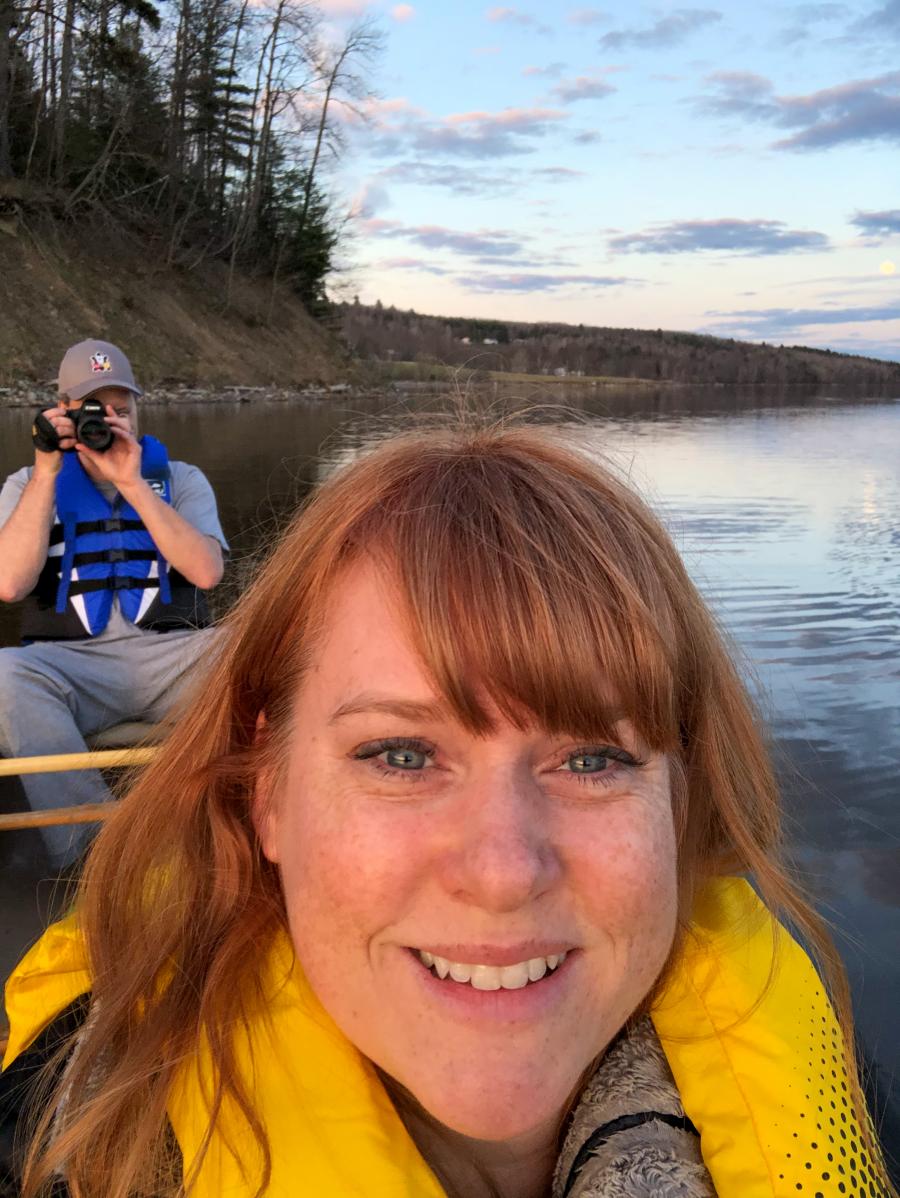 James and Vicki Donald, Hiking NB