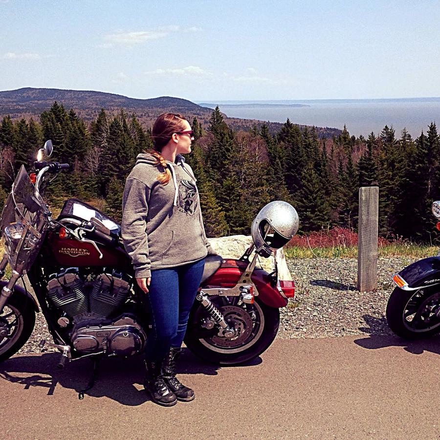 Motorcycle in NB - Heather d'Entremont