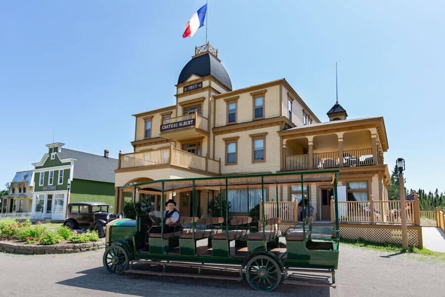 Hotel Chateau Albert in Village Historique Acadien, Bertrand (near Caraquet)