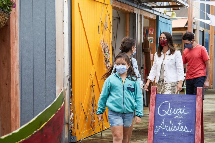 Quai des artistes, Caraquet