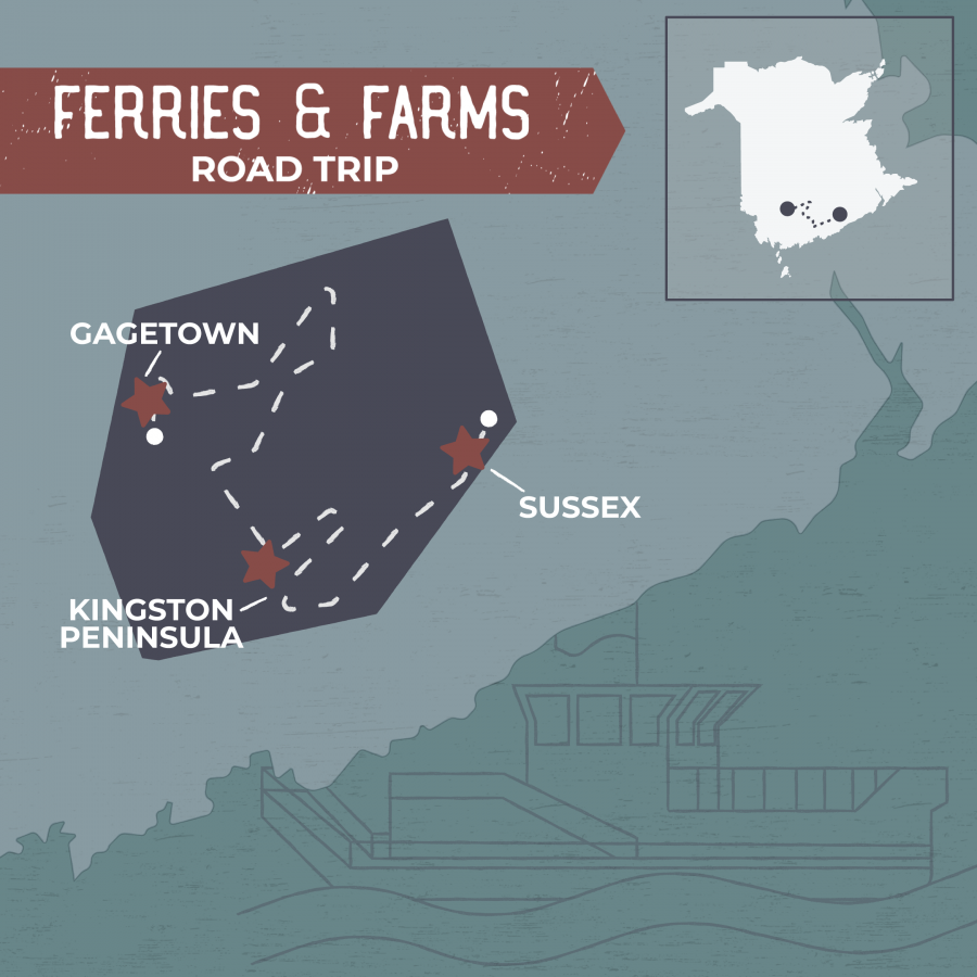 Ferries & Farms Road Trip