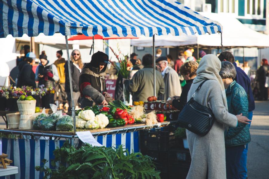 Boyce Farmers Market, Fredericton Fall