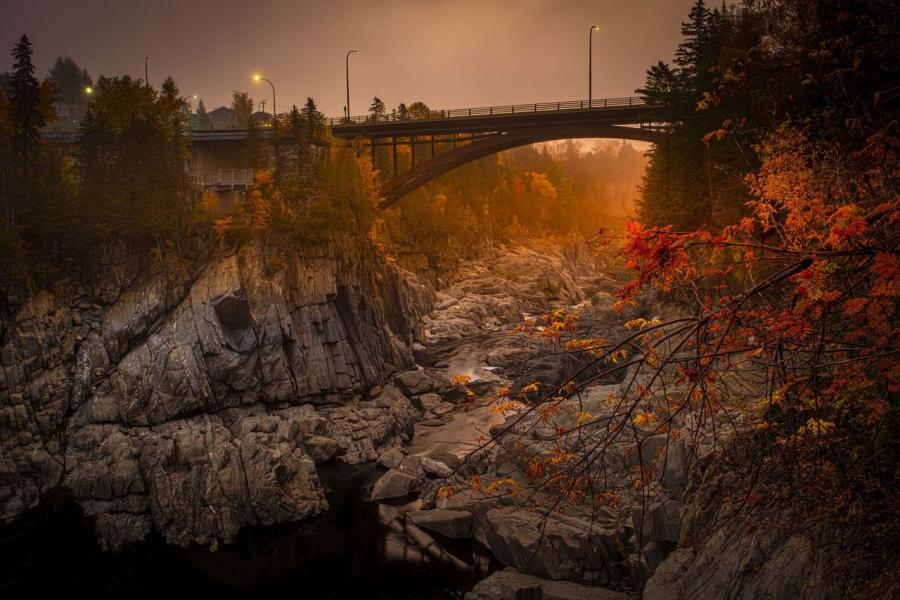 Grand Falls Gorge, Town of Grand Falls