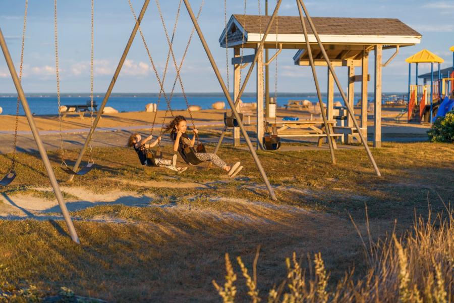 Playground at Beresford Beach