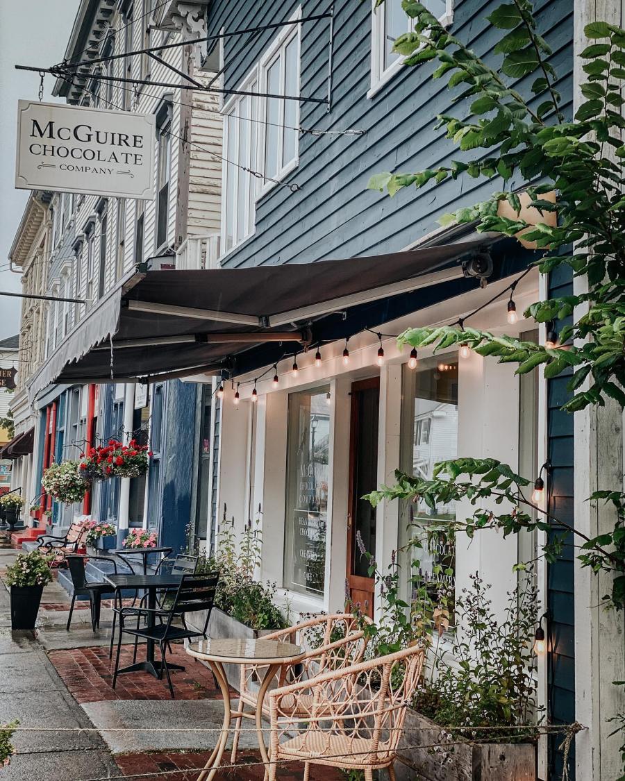 McGuire Company storefront, Saint Andrews. Photo: @mcguirechocolate