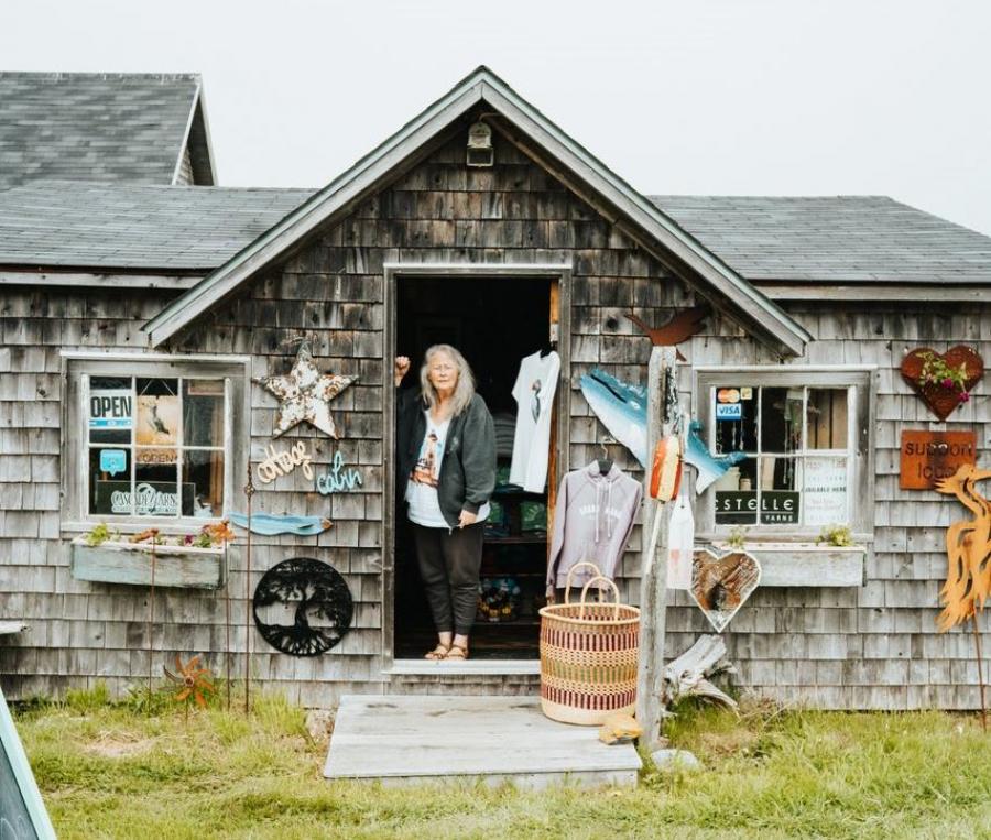 Cottage shop on Grand Manan Island