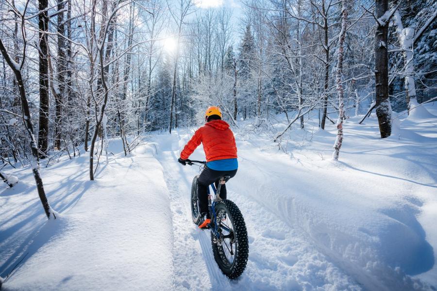 Fat bike Mont Farlagne