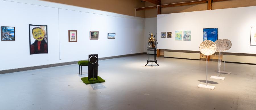 Galerie Colline, Edmundston; photo by Michel Carrier