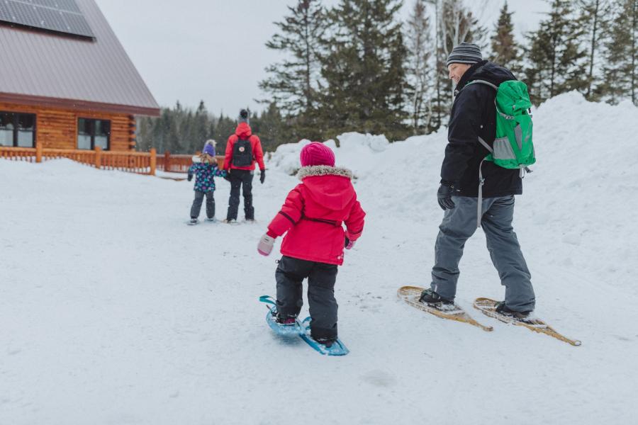 Snowshoeing at Mount Carleton Provincial Park