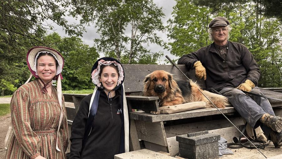 The Street Team at Kings Landing on opening day