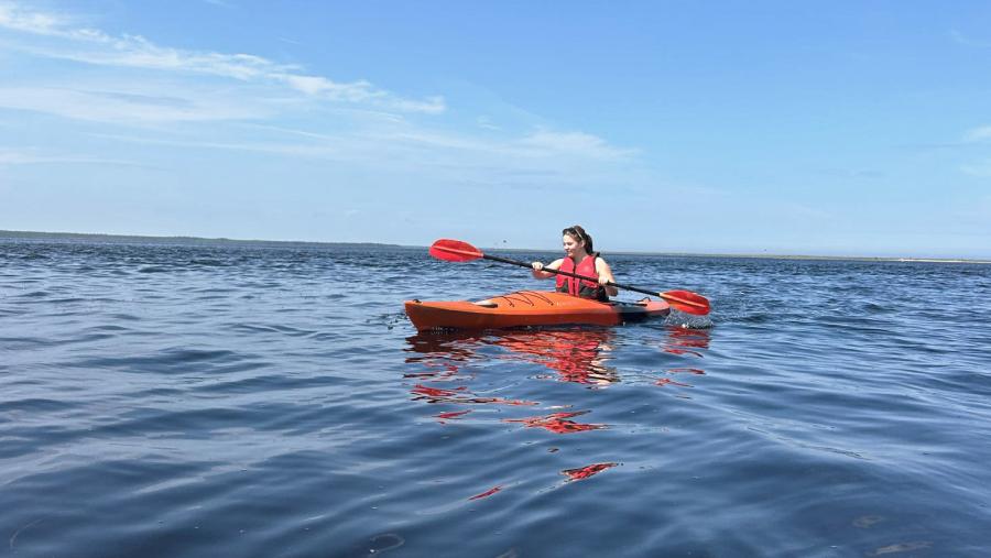 Paddling at Kouchibouguac National Park