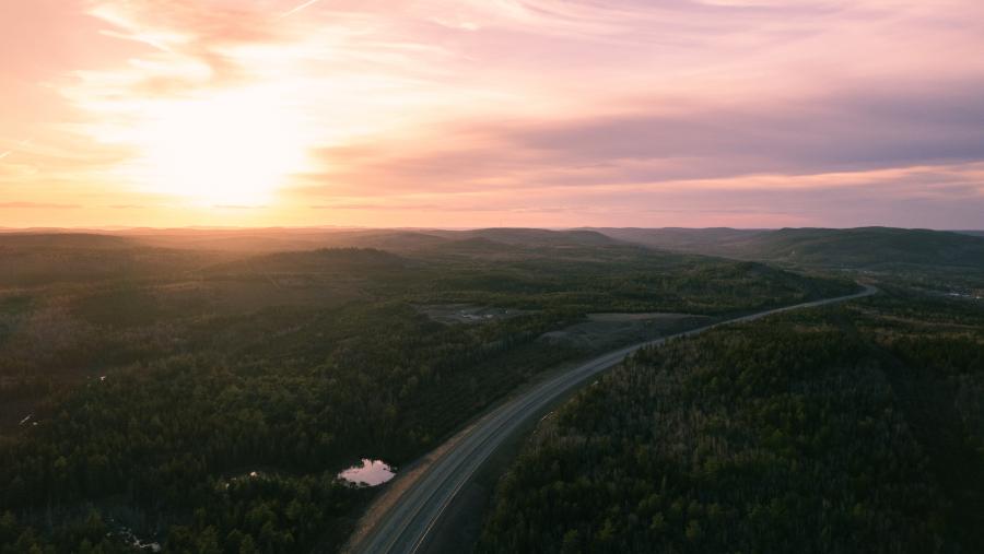 Road tripping in the Appalachian wilderness