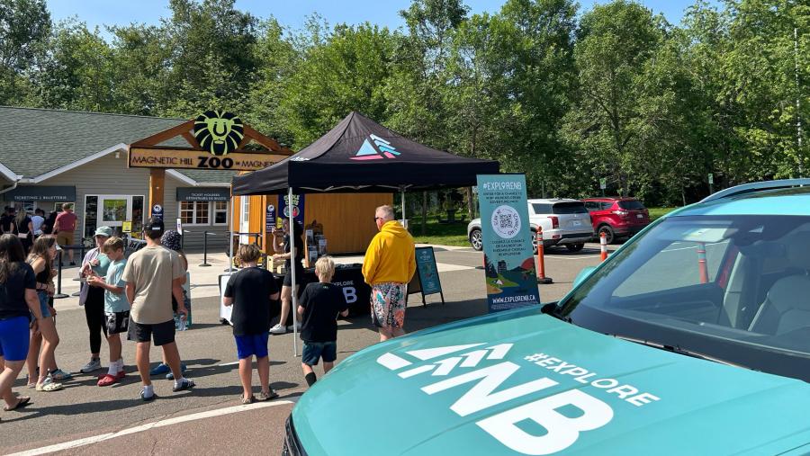 #ExploreNB Street Team at Magnetic Hill Zoo