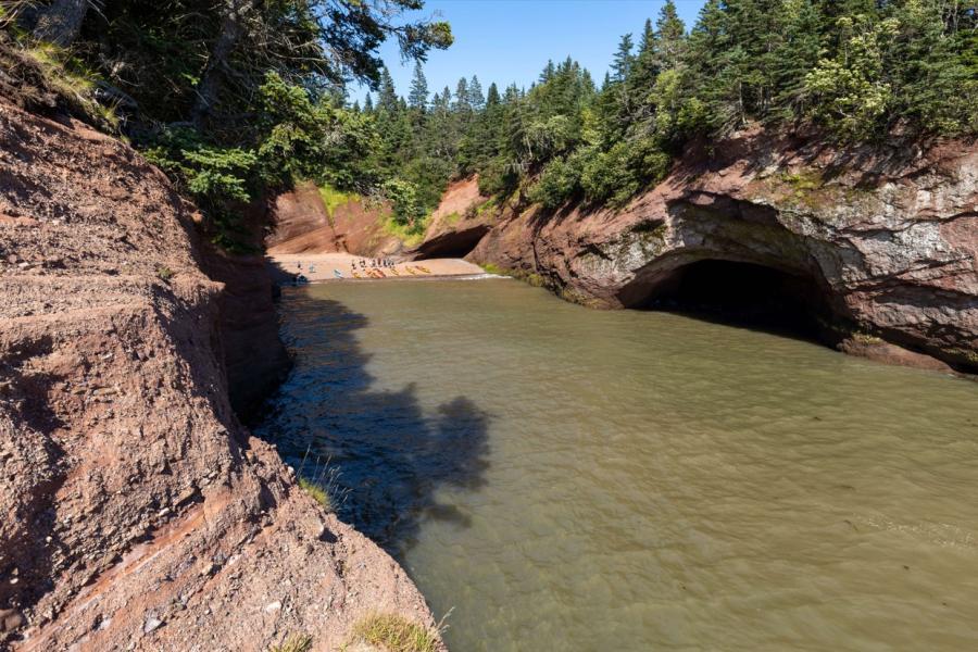 St. Martins Sea Caves - Paddling NB - James Donald