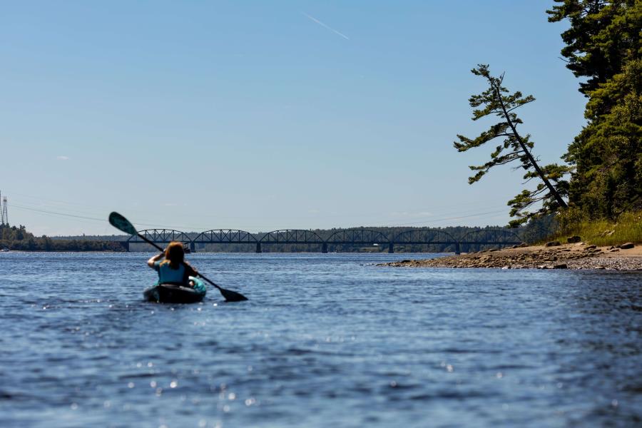 Beaubears Island, Miramichi - Paddling NB, James Donald