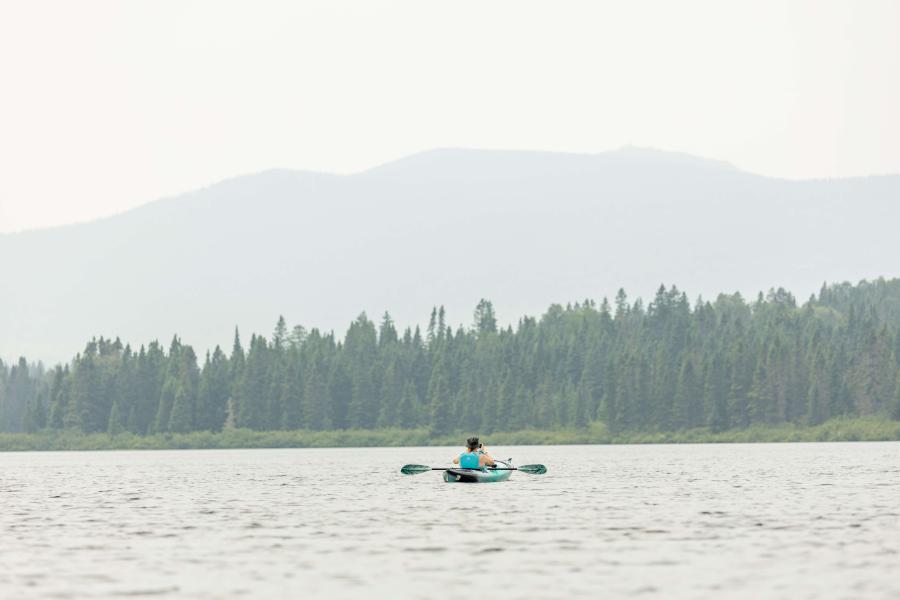 Camp Lake, Mount Carleton Provincial Park - Paddling NB, James Donald