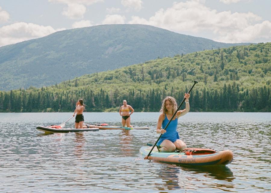 Lake Paddleboarding Mount Carleton Provincial Park
