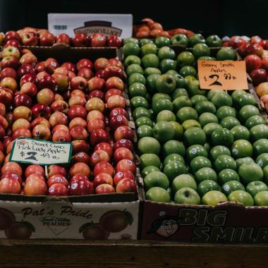 Apples, Saint John City Market