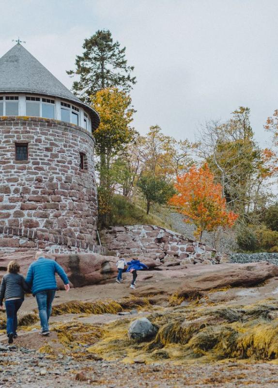 Ministers Island in Fall