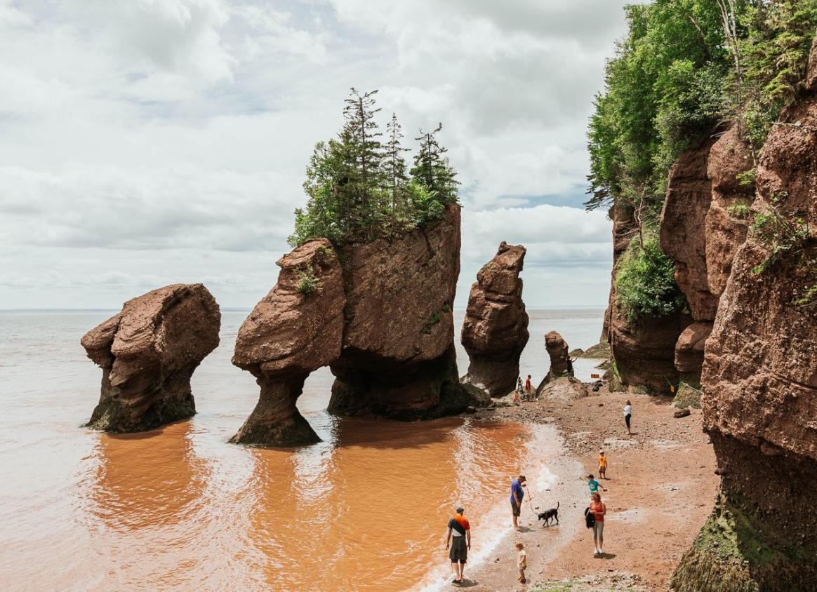 Hopewell Rocks, Bay of Fundy